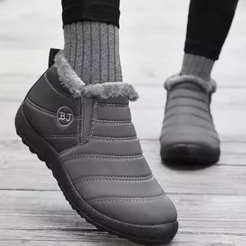 Зимние ботинки с утеплителем для студентов, повседневная осенне-зимняя обувь, хлопковая обувь для женщин, спортивная обувь из плюша для женщин 36