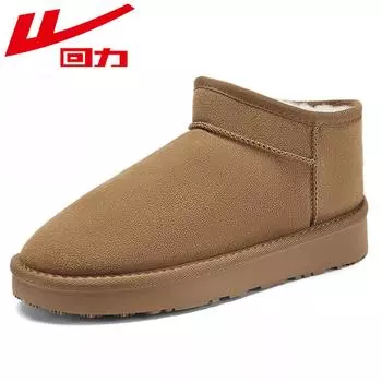 Зимние ботинки WARRIOR средней высоты, женские, термобелье, утолщенный хлопок 35 чёрный