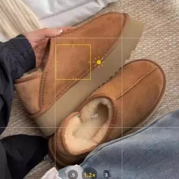 Зимние ботинки женские 2024 новые утолщенные теплые пушистые хлопковые ботинки на толстой подошве короткие ботинки из хлопка 35