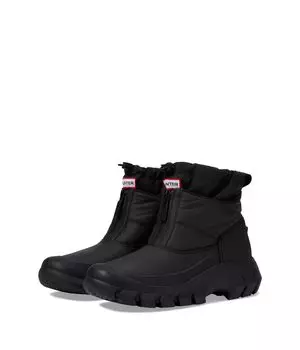 Зимние ботинки ЖЕНСКИЕ INTREPID ANKLE ZIP SNOW BOOT Черный [Hunter] чёрный