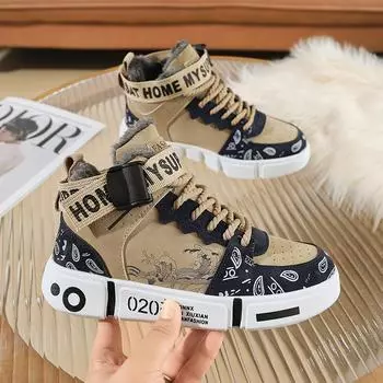 Зимние ботинки женские зимние ботинки теплые меховые ботинки утепленные ботинки утепленные туфли на молнии плоские кроссовки мужские уличные ботинки 36 синий