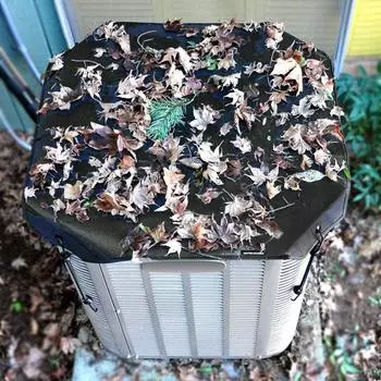 Зимние чехлы для кондиционера для внешнего блока Водонепроницаемая центральная крышка Верхняя крышка блока кондиционера XL