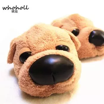 Зимние домашние забавные тапочки мужские хлопковые милые плюшевые тапочки для мужчин Fantufas Chauson Couple Shoe Pantuflas De Hombre Invierno 35 бежевый