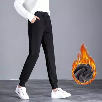 Зимние флисовые и утепленные трусики для женщин S