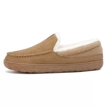 Зимние хлопковые туфли мужские плюс кашемир теплые толстые мужские с застежкой-молнией 39