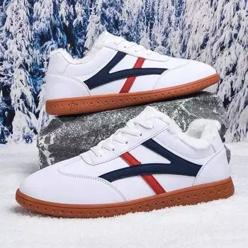 Зимние кашемировые теплые туфли из микрофибры для тайцзи, тренировочные туфли для кунг-фу, обувь для боевых искусств 35-44 35 белый