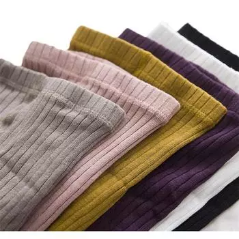 Зимние колготки для детей, колготки с 3D вышивкой и рисунком для девочек, вязаные теплые колготки, одежда для девочек, возраст от 0 до 5 лет M