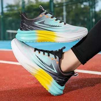 Зимние кроссовки Red Rabbit большого размера, сверхлегкие, амортизирующие, спортивные, тренировочные, повседневные, мужские, молодежные кроссовки 39 синий