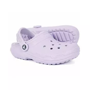 Зимние меховые тапочки Crocs для холодной погоды Классические сабо с подкладкой 20359150P240 M5W7