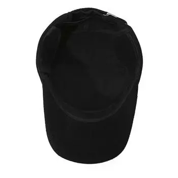 Зимние мужские шапки, шапки-ушанки для мужчин среднего и пожилого возраста, утепленные шапки с плоским верхом, шапки для дедушек, шапки для пап, кепки с козырьком Adjustable серый