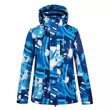 Зимние мужские спортивные лыжные куртки для спорта на открытом воздухе, ветрозащитная водонепроницаемая теплая утепленная куртка, лыжная куртка