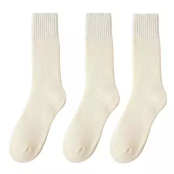 Зимние мужские утолщенные теплые носки большого размера, высококачественные кашемировые носки Harajuku Retro Casual Terry Snow Socks EUR SIZE 41-46