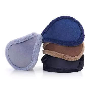 Зимние наушники для холодной погоды, уличные наушники, теплые, для бега, для мужчин, для улицы, запрет R8N0 Black-One size