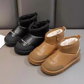 Зимние новые фасоны больших хлопковых, средних и больших хлопковых сапог 23 верблюд