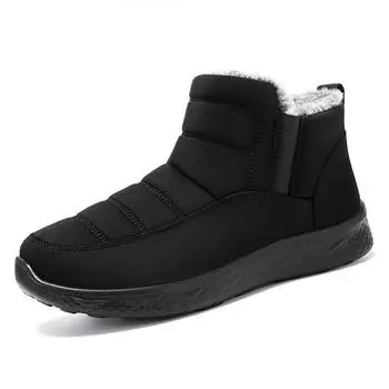 Зимние новые сапоги Live Snow Boots мужские бархатные утолщенные хлопковые сапоги мужские и женские одинаковые теплые пары хлопчатобумажной обуви 39