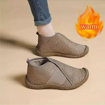 Зимние новые зимние ботинки 2024 года с мягкой подошвой, ветрозащитные, холодные, легкие, удобные, комфортные 36 чёрный