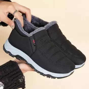 Зимние парные утолщенные ботильоны на флисовой подкладке. Теплые зимние сапоги. 36