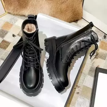 Зимние сапоги для снега женские 2024 новые водонепроницаемые хлопковые ботинки женские утолщенные зимние сапоги женские ботинки на платформе каблуки ботильоны 35