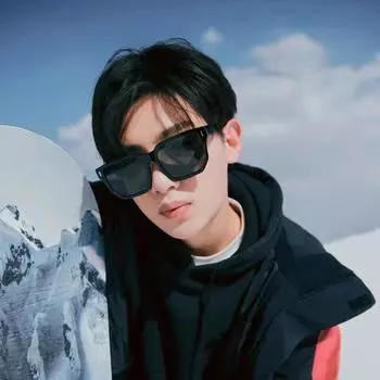 Зимние солнцезащитные очки для женщин, усовершенствованные солнцезащитные очки, большая квадратная оправа, черные солнцезащитные очки для мужчин