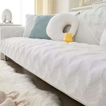 Зимние супер мягкие чехлы для диванов, плюшевые толстые подушки для сидений, противоскользящие, европейский декор для гостиной, спинка дивана, мебель, диванное полотенце 70x70cm 1pcs