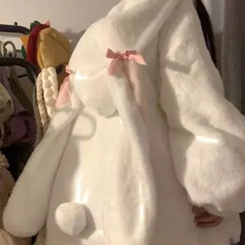 Зимние женские топы, толстые пальто, пальто с капюшоном, симпатичные куртки, женская верхняя одежда с капюшоном XXXXL белый