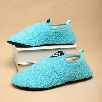 Зимние тапочки, удобная повседневная обувь, легкие, высококачественные женские тапочки из хлопка, домашняя и уличная обувь 36-37 бежевый