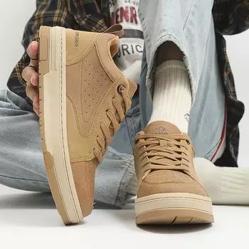 Зимние теплые мужские кроссовки из двух хлопка, повседневная мужская обувь, модная нескользящая платформа, увеличивающая рост 39 шоколадный