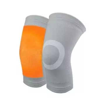 Зимние теплые наколенники для ног компрессионный рукав поддержка женские мужские хлопковые наколенники s абрикосовый