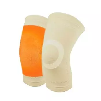 Зимние теплые наколенники для ног компрессионный рукав поддержка женские мужские хлопковые наколенники s серый