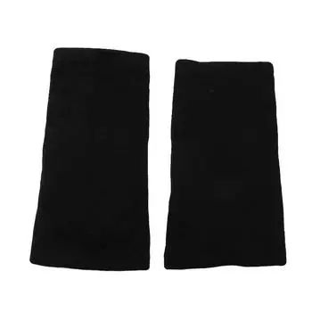 Зимние теплые наколенники для женщин, гетры для мужчин, пожилых людей, простуда, артрит, наколенник, поддержка колена, удобная защита колена XL чёрный