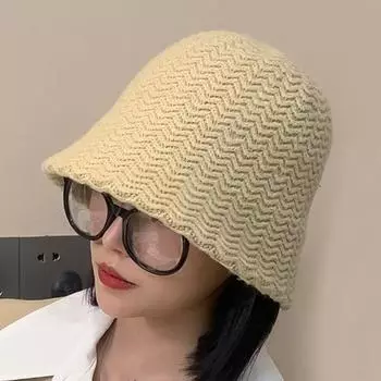 Зимние теплые панамы для женщин, роскошные утолщенные модные дизайнерские универсальные шляпы рыбака, черная панама, шерстяная шляпа в стиле ретро белый