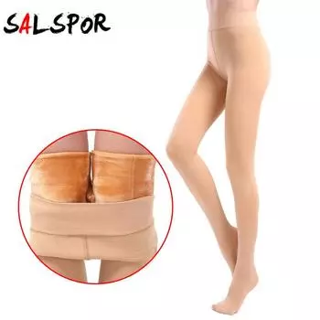 Зимние теплые теплые леггинсы на флисовой подкладке для женщин, толстые колготки на меховой подкладке S