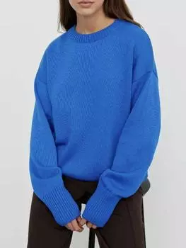 Зимние теплые толстые вязаные свитера однотонные черные свитера мягкие пуловеры свободные пуловеры корейские осенние женские пальто свитер с круглым вырезом джемпер One Size зелёный