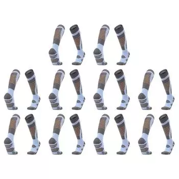 # Зимние термоноски для лыжников, высокие носки, носки для походов для женщин (Голубое небо)