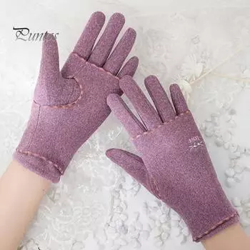 Зимние термоперчатки, теплые перчатки для сенсорных экранов для мужчин и женщин, ветрозащитные перчатки для снега, для занятий спортом на открытом воздухе, вождения, бега, езды на велосипеде, пешего туризма розовый