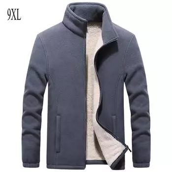 Зимние толстовки больших размеров M ~ 9xl, мужские теплые толстовки с толстой шерстяной подкладкой, мужская верхняя одежда, тактические флисовые куртки с мягкой оболочкой, пальто XXL вино красного