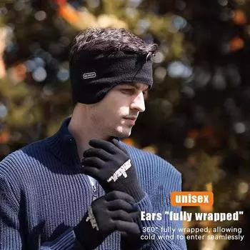 Зимние утепленные наушники для женщин и мужчин, предотвращающие холод, теплые наушники, ветрозащитные наушники для езды на велосипеде, спортивные наушники на открытом воздухе, подарки