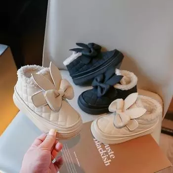 Зимние утолщенные теплые туфли с толстой подошвой в стиле мультфильма в новом стиле из хлопка 26 (inner length 16.5cm)