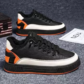 Зимние высокие бархатные утолщенные теплые хлопковые ботинки спортивная обувь для катания на лыжах зимние ботинки мужские ботинки Martin кожаные модные туфли зимняя обувь 39