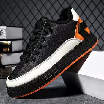 Зимние высокие бархатные утолщенные теплые хлопковые ботинки спортивная обувь для катания на лыжах зимние ботинки мужские ботинки Martin кожаные модные туфли зимняя обувь 39