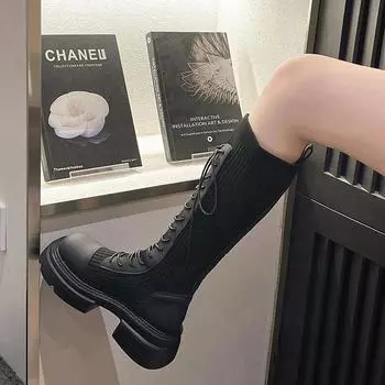 Зимние высокие сапоги 2024 года, женские летние тонкие полые модные рыцарские сапоги выше колена, длинные рыцарские сапоги 35 бежевый