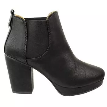 Зимние женские ботильоны короткие сапоги на толстом каблуке из мягкой кожи туфли-лодочки на платформе женские повседневные туфли на высоком каблуке 35 белый