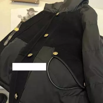 Зимние женские холодные пальто парки супер жаркие пальто хлопковые стеганые куртки куртки женская зимняя одежда мода новинка Asian S чёрный