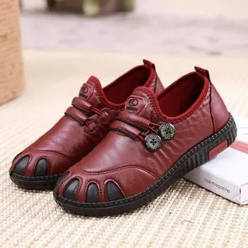 Зимние женские короткие сапоги из бархата, теплые толстые сапоги, удобные уличные ботильоны, повседневная хлопковая обувь 41