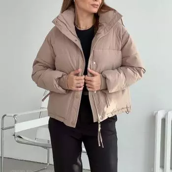 Зимние женские парки, куртки, повседневная толстая верхняя одежда на молнии, пальто, женские зимние хлопковые куртки, осенняя модная парка, пальто M белый