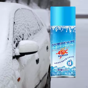 Зимний автомобильный антиобледенитель для лобового стекла, спрей для удаления льда с мебели, стеклянных окон