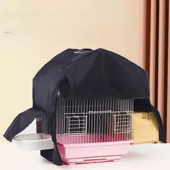 Зимний чехол для клетки для птиц: Сохранение тепла, блокировка света, защита от ветра для ухода за волнистыми попугайчиками и другими попугайчиками