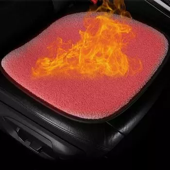Зимний чехол для сиденья автомобиля с подогревом, подушка с подогревом 5 В 12 Вт, подогреватель, подушки, автоматический коврик для сиденья с подогревом, электрическая грелка