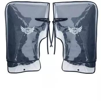 Зимний чехол на руль мотоцикла, утолщенный, ветрозащитный, теплый, водонепроницаемый, холодный. (с дождевой оболочкой) крышка ручки электромобиля small opening чёрный