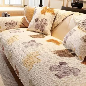 Зимний чинос, теплая подушка для дивана для домашних животных, нескользящий износостойкий чехол для дивана, полотенце 70*70cm